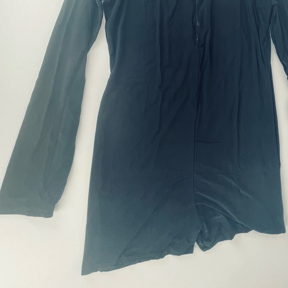 BLACK LONG SLEEVE ZIP FRONT
UNITARD
Black - Picture 4 of 7